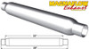 Magnaflow Glass Pack Muffler 2.25in ALuminized Medium - MAG18135