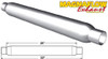 Magnaflow Glass Pack Muffler 2.5in Aluminized Large - MAG18146