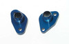 Meziere SBF #12 Water Pump Port Adapters - Blue (2pk) - MEZWP8312ANB
