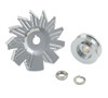 Mr. Gasket Chrome Alt Fan & Pulley  - MRG6808