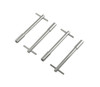 Mr. Gasket Chrome T-Bar Wing Bolts  - MRG9820