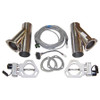 Pypes Exhaust Cutout Kit Dual w/YPipe 2.5in Pair - PYPHVE10K