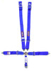 RJS 5 Pt Harness System Q/R Blue Roll Bar 2in - RJS1034103