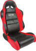 Scat Sportsman Racing Seat - Right - Red Vinyl/Velour - SCA80-1605-64R