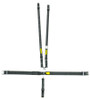 Schroth 5pt Harness System SFI LatchLink Black HANS - SRBSR76050H