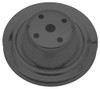 Trans-Dapt SBC LWP Water Pump Pulley 1 Groove Black - TRA8604