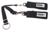 Crow Arm Restraints 2in Nylon Black Attaches On Arm - CRW11574A2