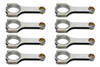 Eagle SBF 4340 Forged H-Beam Rods 5.400 w/2.123 Pin - EAGCRS5400S3D
