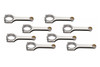 Eagle Ford 5.4L 4130 Forged H-Beam Rods 6.657in - EAGCRS6657F3D