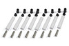 Pertronix Ceramic Spark Plug Boot Kit Straight 8pk White - PRT8502HT-8