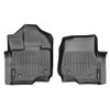 Weathertech Front 3D Floor Mats 15-   Ford F150 Black - WEA446971IM