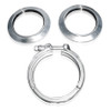 Stainless Works STAINLESS WORKS V-band kit  2-1/2in Kit Includes Clamp & Flanges - SWOVBC - SWOVBC