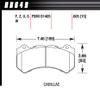 Hawk Brake Pads GM / Dodge Front Ceramic - HAWHB649Z605