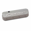 Proform Slant Edge Valve Covers BBC Cast Gray Crinkle - PFM141-872