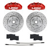 Leed 64-67 Mustang Brake Caliper/Pad/Rotor Kit - LEERCC0005RKX