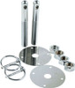 Steel Hood Pin Kit w/ 3/16in Flip-Over Clips