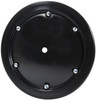 Universal Wheel Cover Black 6 Q-Turn Fasteners