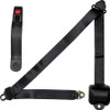 Seat Belt Retractable 3pt Black