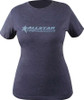 Allstar T-Shirt Ladies Vintage Navy Medium