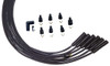 Moroso Ultra Plug Wire Set Universal 6-Cyl Black