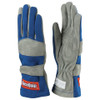 RaceQuip Gloves Single Layer Medium Blue SFI