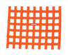 RaceQuip Ribbon Window Net Orange Non-SFI 18in x 24in