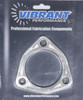 Vibrant Performance 3-Bolt Stainless Steel Exhaust Flange 2.5in