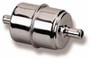 Holley 3/8in Chrome Fuel Filter