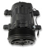 Holley AC Compressor Sanden SD7 R-134A Black