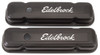 Edelbrock Valve Cover Kit Pontiac V8 Signature Series Blk