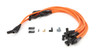 Scott Performance BBC Spark Plug Wire Set 90-Degree - Orange