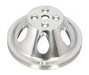 Polished Alum BBC Single Groove Water Pump Pulley