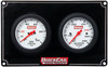 QuickCar Racing Products 2 Gauge Extreme Panel OP/WT