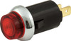 QuickCar Racing Products Warning Light  3/4  Red  Carded