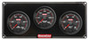 QuickCar Racing Products Redline 3 Gauge Panel OP/WT/VOLT