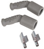 MSD Ignition 45 Degree Plug Boots & Terminals - LS1 2-Pack