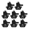MSD Ignition Coils GM 98-06 (LS1/6) 8-Pack  - Black