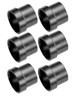 Redhorse 3an Alm Tube Sleeves 6pk Black - RHP819-03-2