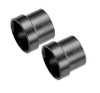 Redhorse 6an Alm Tube Sleeves 2pk Black - RHP819-06-2