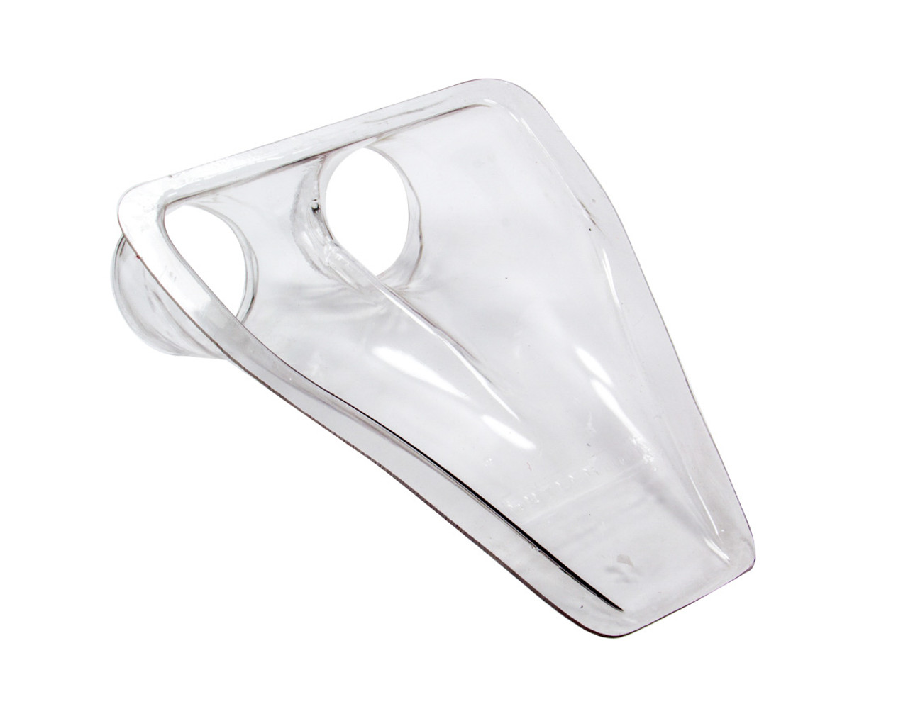 Butler Brake Duct-Clear Teardrop 2-Hole - BUT7031