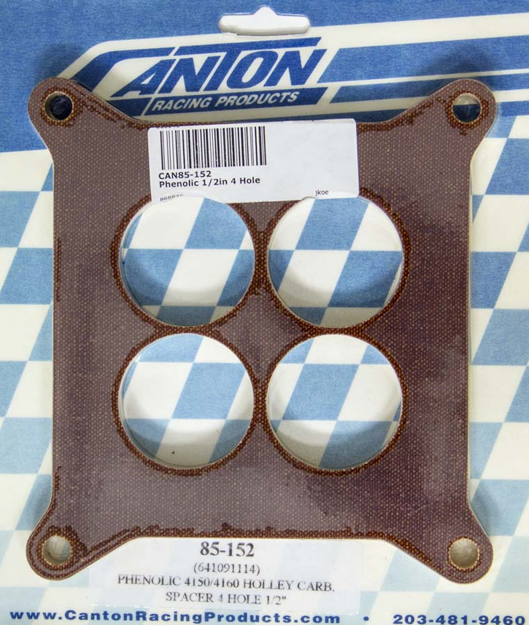 Canton Phenolic 1/2in 4 Hole  - CAN85-152