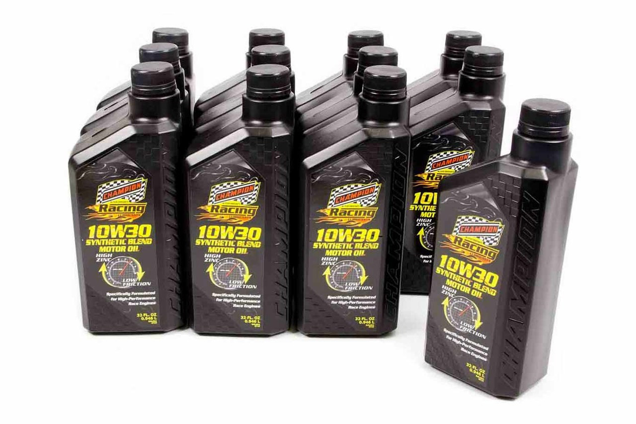 Champion 10w30 Synthetic Racing Oil 12x1Qt - CHO4104H-12
