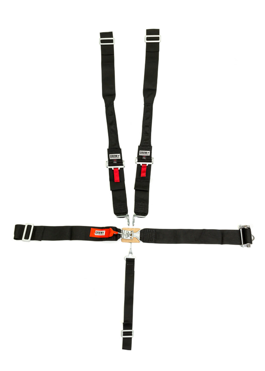 Crow 5-Pt Harness System LL Hans Ratchet SFI16-1 - CRW40064