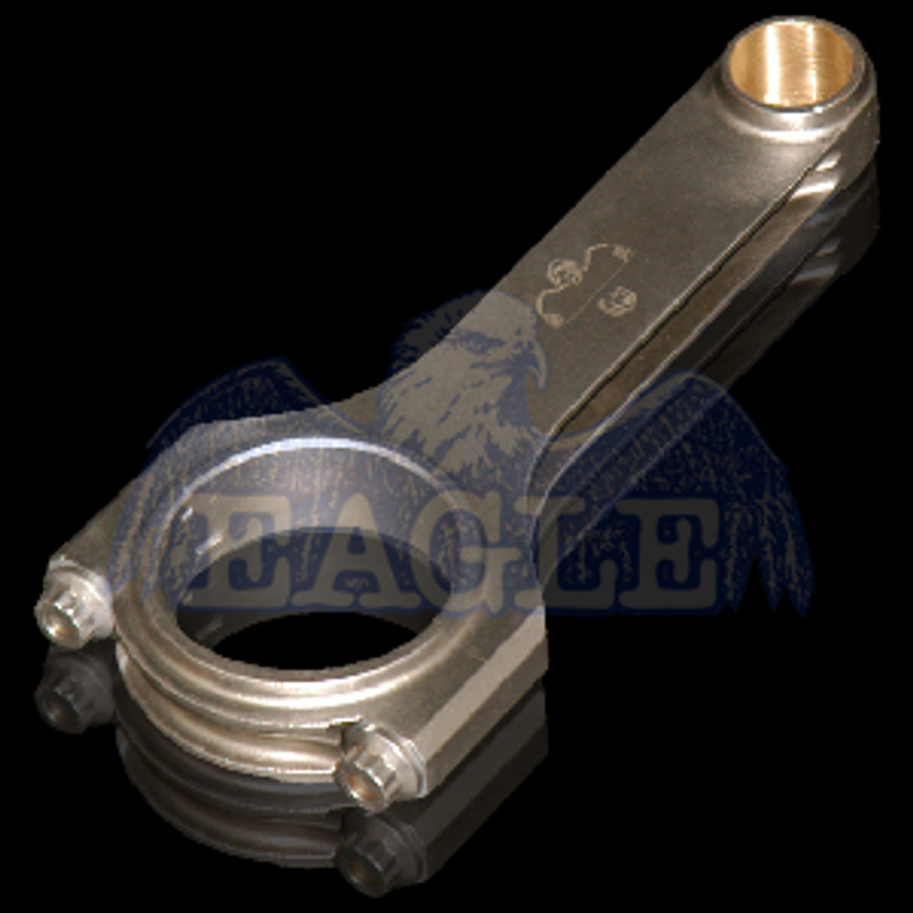 Eagle GM LS1 4340 Forged H-Beam Rods - 6.100 - EAGCRS6100M3D