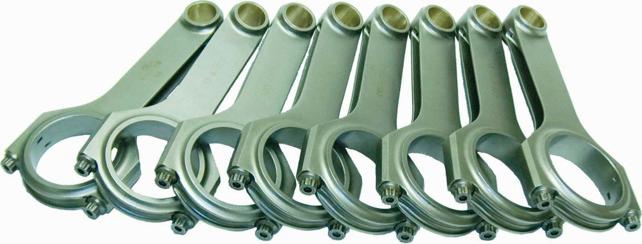 Eagle Olds 4340 Forged H-Beam Rods 6.735in - EAGCRS6735O3D