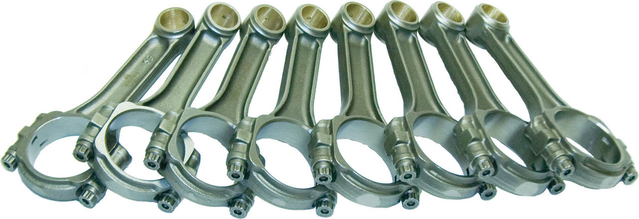 Eagle SBC L/W 5140 Forged I-Beam Rods 5.700in - EAGSIR5700BBLW