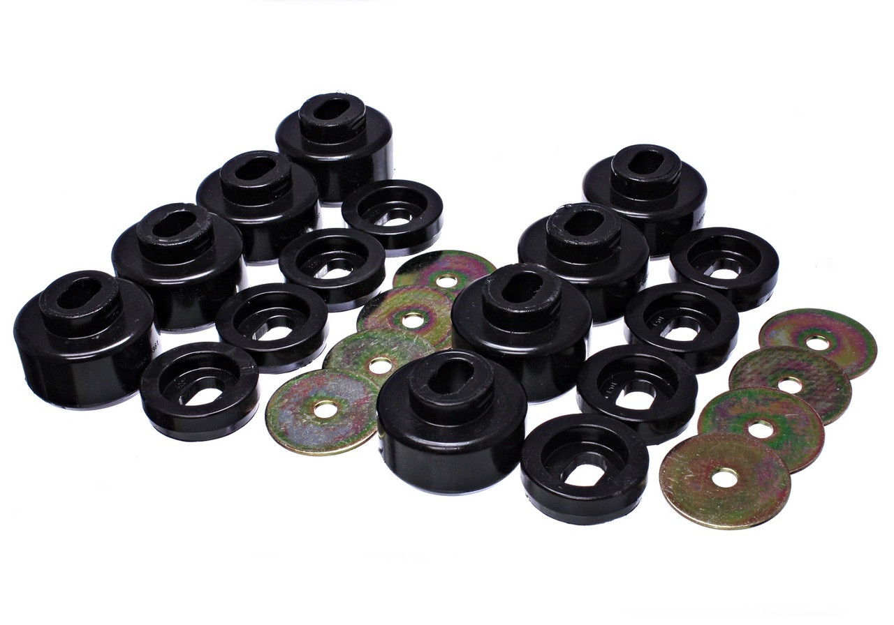 Energy Suspension 07-10 GM P/U 2500 Body Mount Bushings - ENE3-4162G