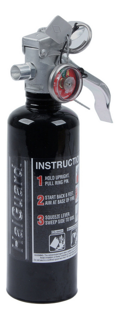 H3R Fire Ext 1.4lb Halguard Black - H3RHG100B