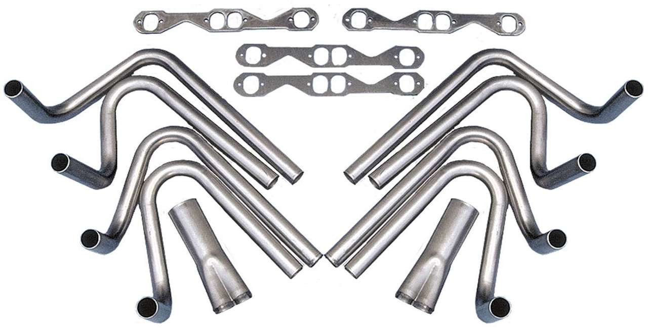 Hedman 2in. SBC Weld Up Kit- 3.5in. Weld On Collector - HED65642