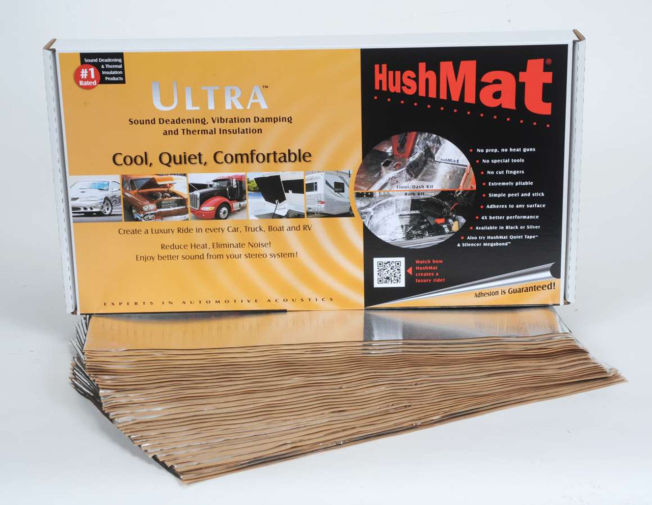 Hushmat Ultra Bulk Kit- 30 pc 12in.x23in. Silver - HMT10501